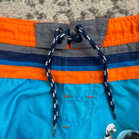 DISNEY STORE MILES FROM TOMORROWLAND SWIM TRUNKS Size 5/6 - Picture 3 of 6